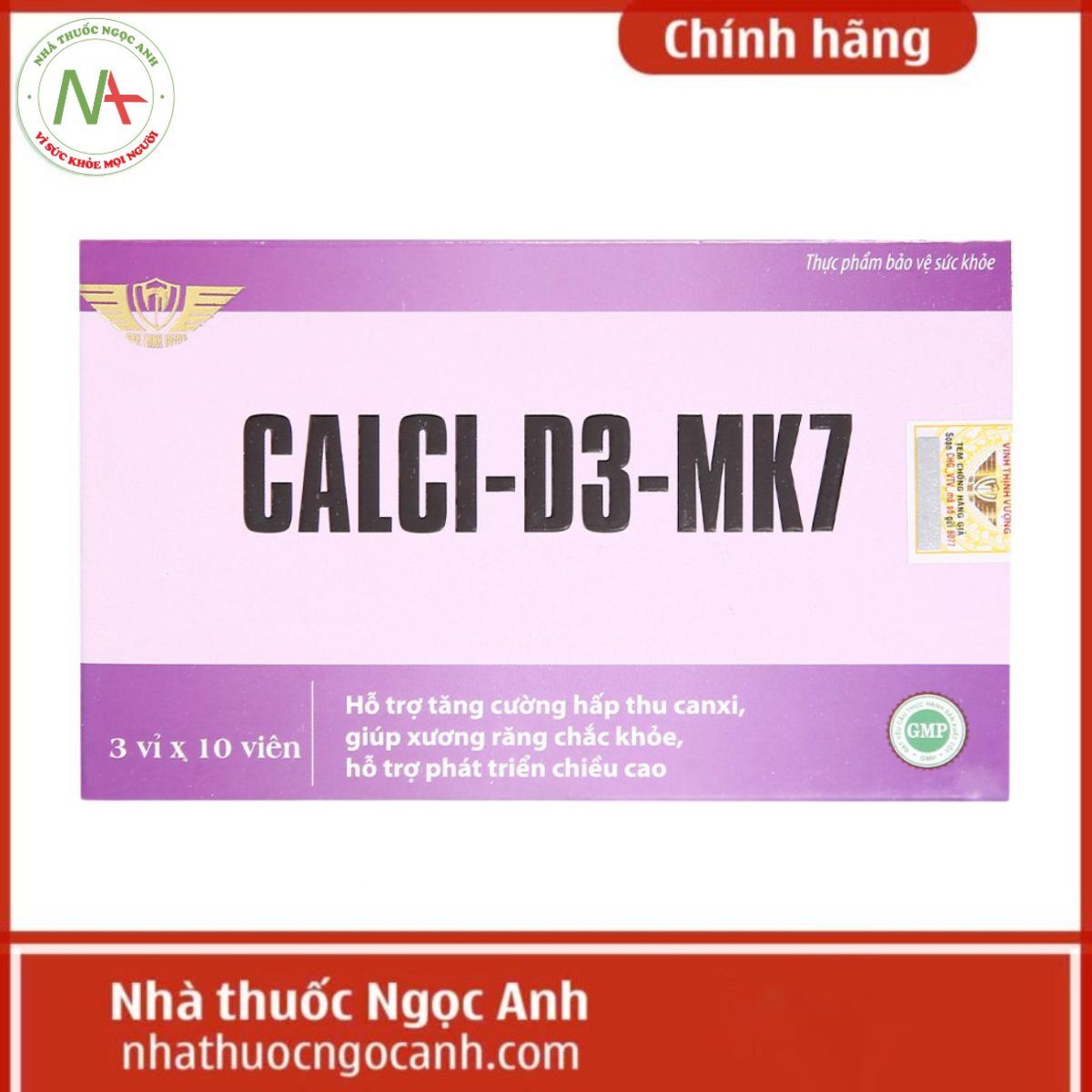 Calci-D3-MK7 Kingphar