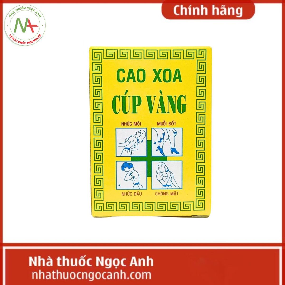 Cao xoa Cúp Vàng hũ 40g