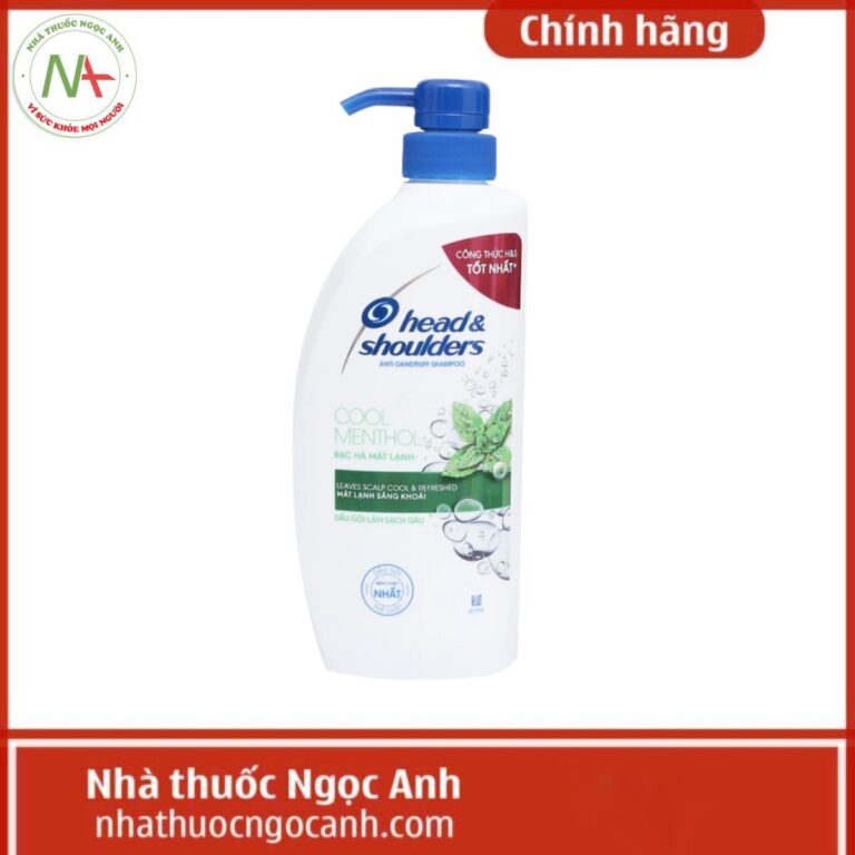 Dầu gội Head & Shoulders Cool Menthol 665g