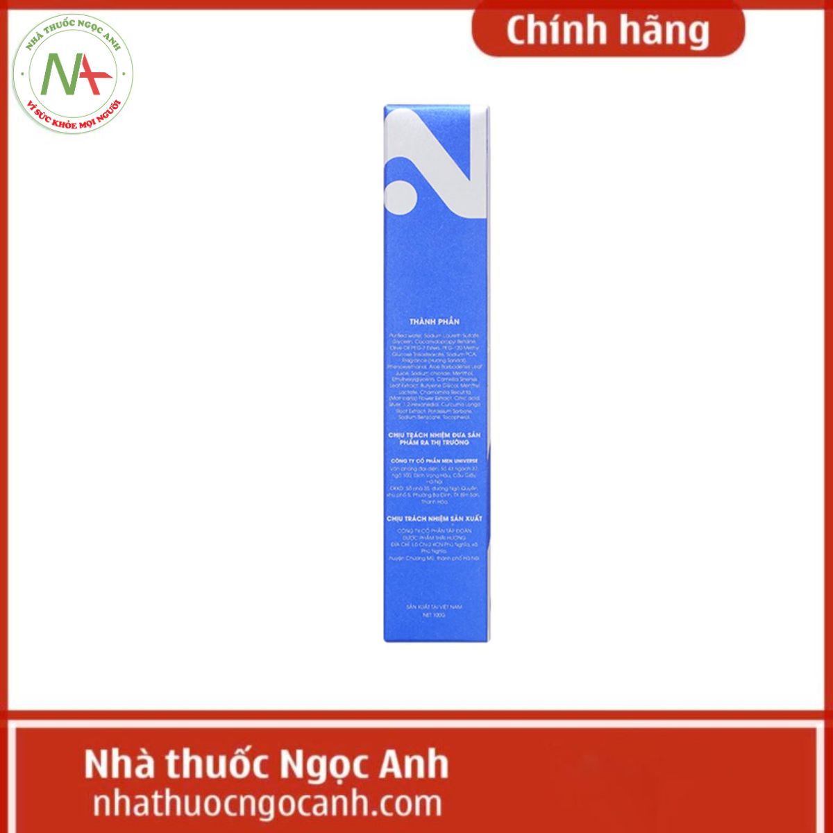 Dung Dịch Vệ Sinh Nam Nerman Elegant Men 100ml