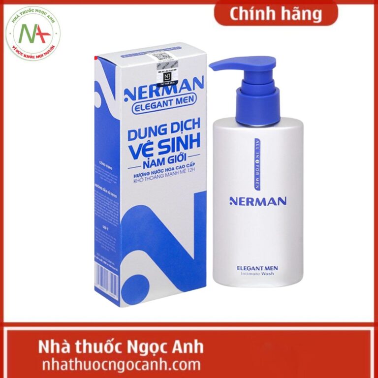 Dung Dịch Vệ Sinh Nam Nerman Elegant Men 100ml
