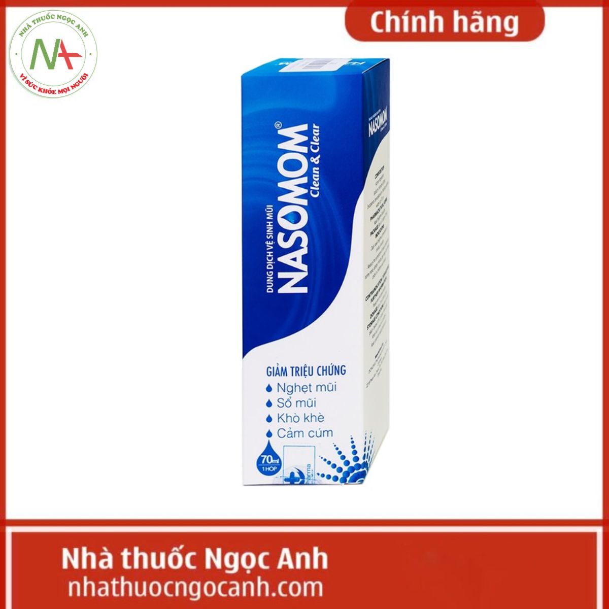 Dung dịch vệ sinh mũi Nasomom