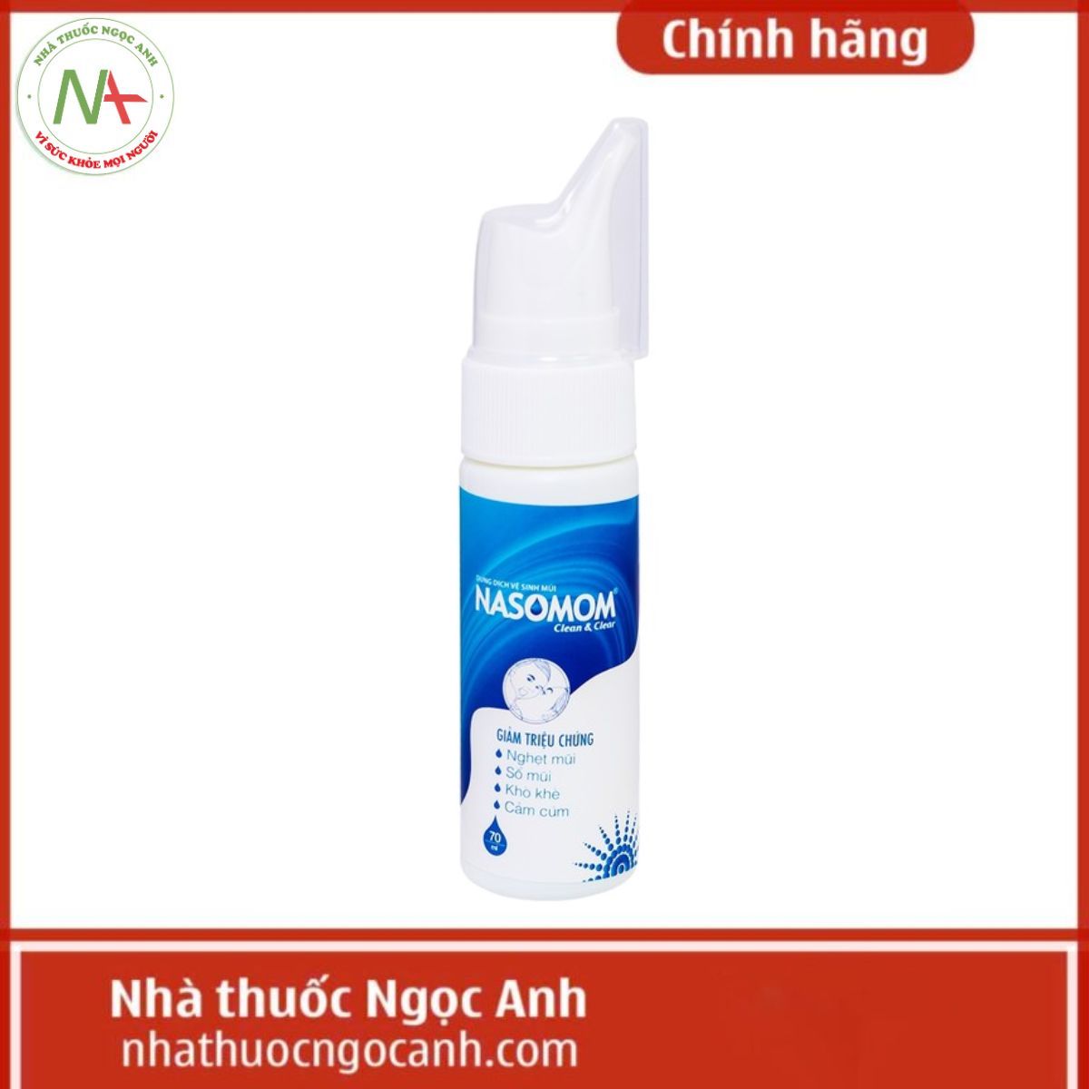 Dung dịch vệ sinh mũi Nasomom