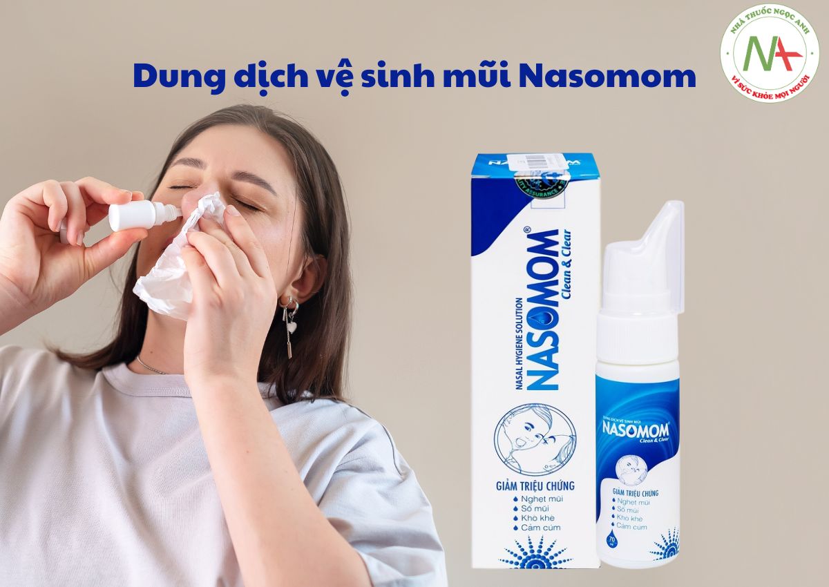 Dung dịch vệ sinh mũi Nasomom