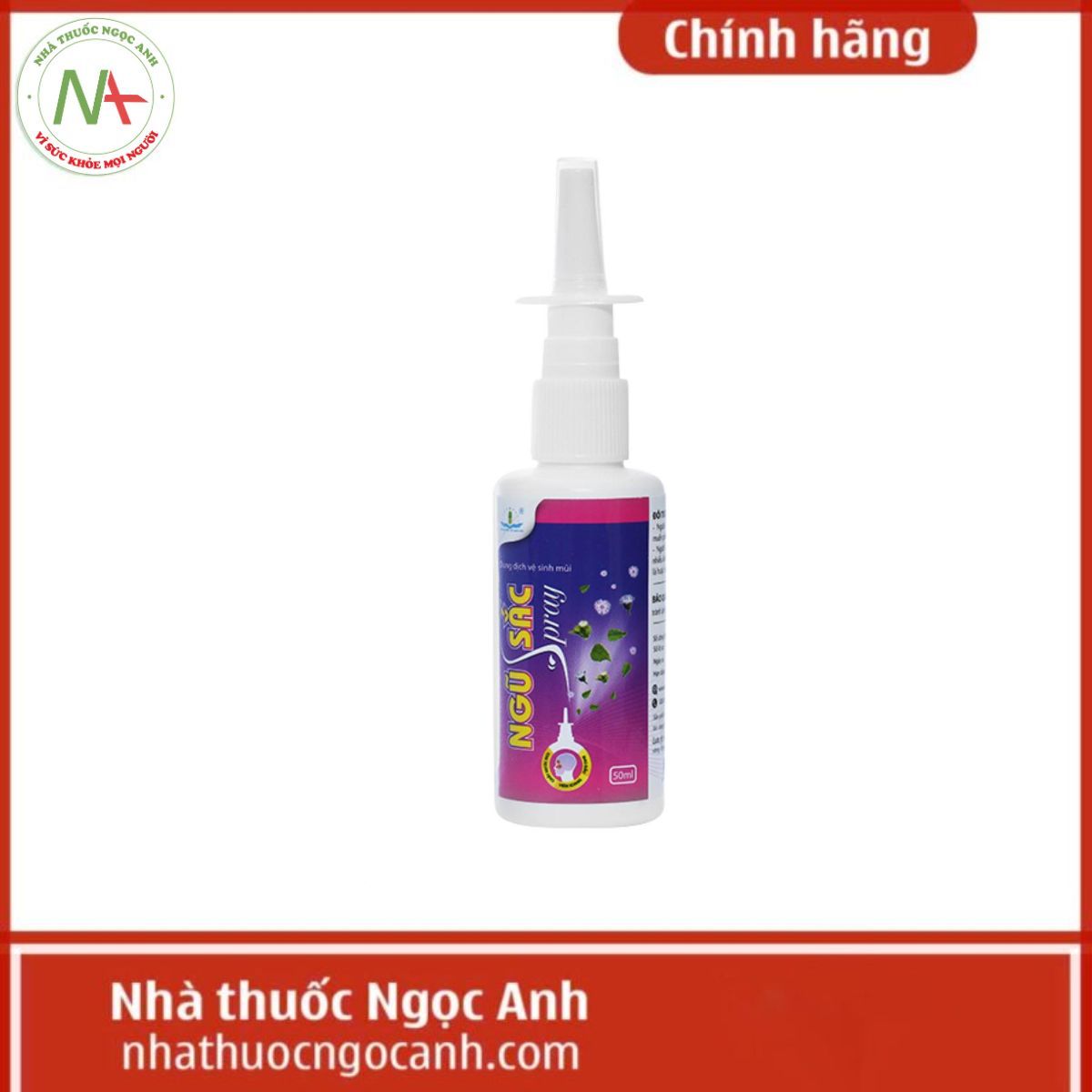Dung dịch xịt mũi Ngũ Sắc Spray