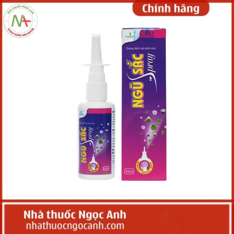 Dung dịch xịt mũi Ngũ Sắc Spray