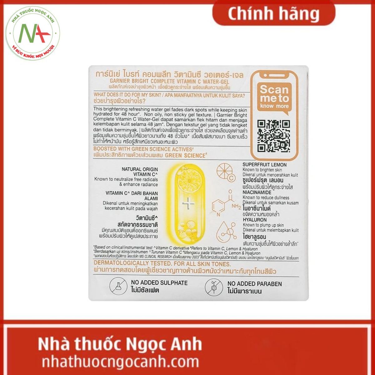Garnier Bright Complete Vitamin C gel