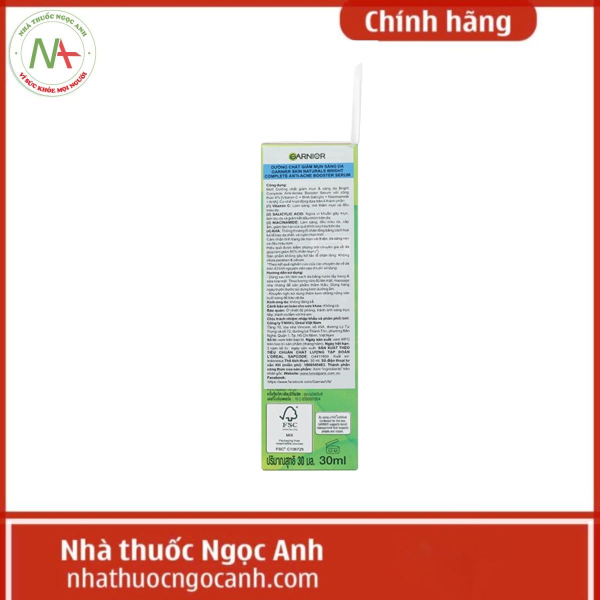 Garnier Skin Naturals Bright Complete Anti-Acne