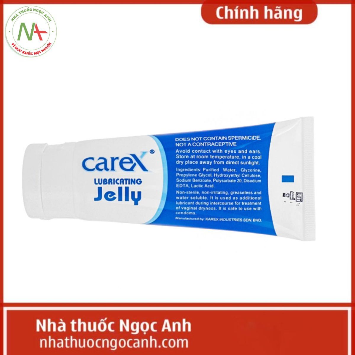 Gel Bôi Trơn CareX Lubricating Jelly