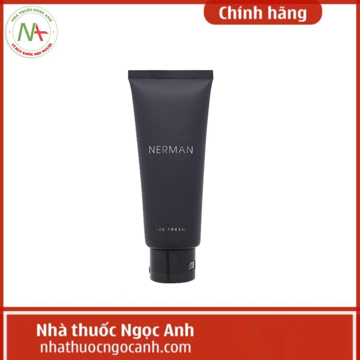 Gel Rửa Mặt Ngừa Mụn NERMAN Curcumin 60s Fresh