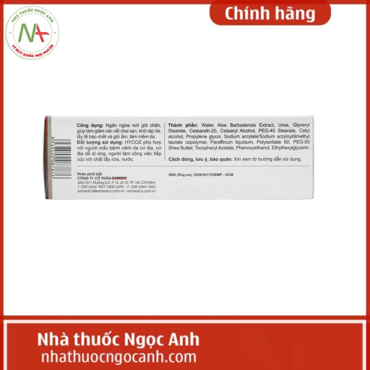 Hycoz Heel Protection 100ml