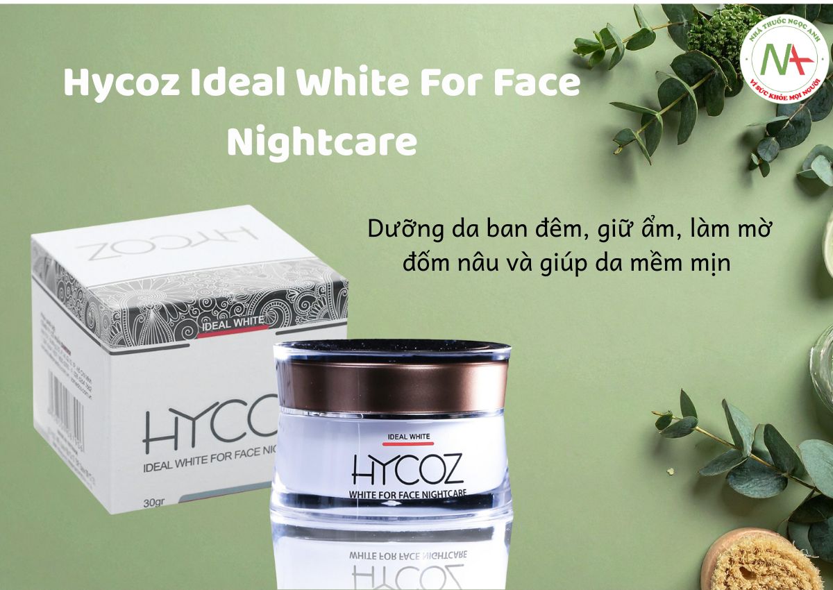 Hycoz Ideal White For Face Nightcare