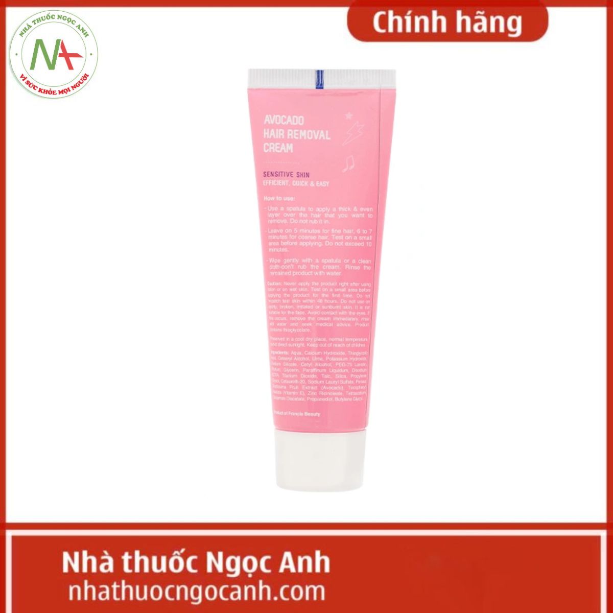 Kem Bơ Tẩy Lông Cleo 50g (Cho da nhạy cảm)