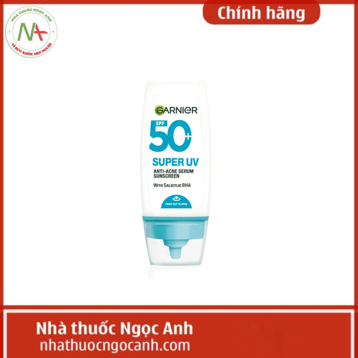Kem chống nắng Garnier Super UV Anti-Acne