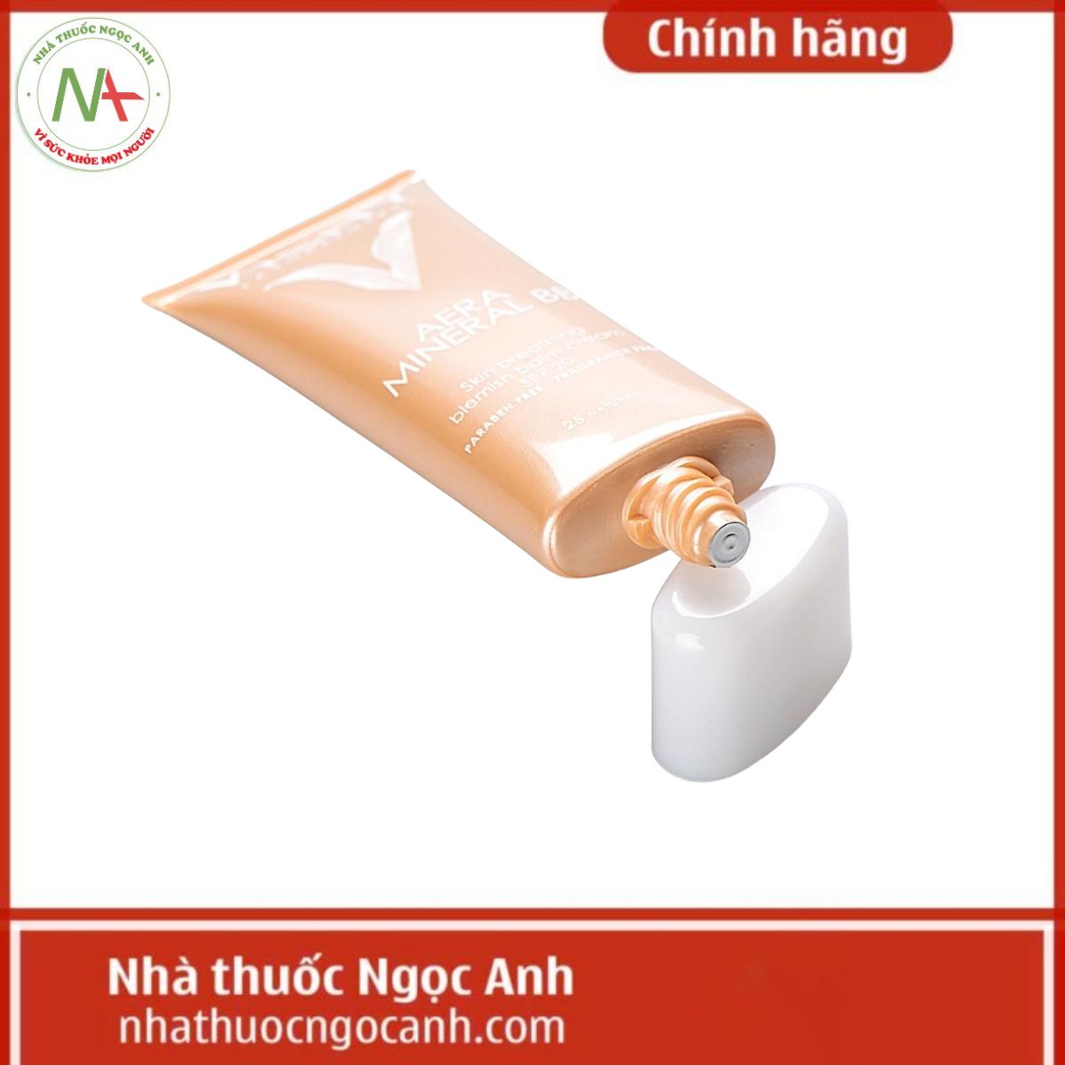 Kem lót nền che khuyết điểm và chống nắng Vichy Aera Mineral BB 40ml