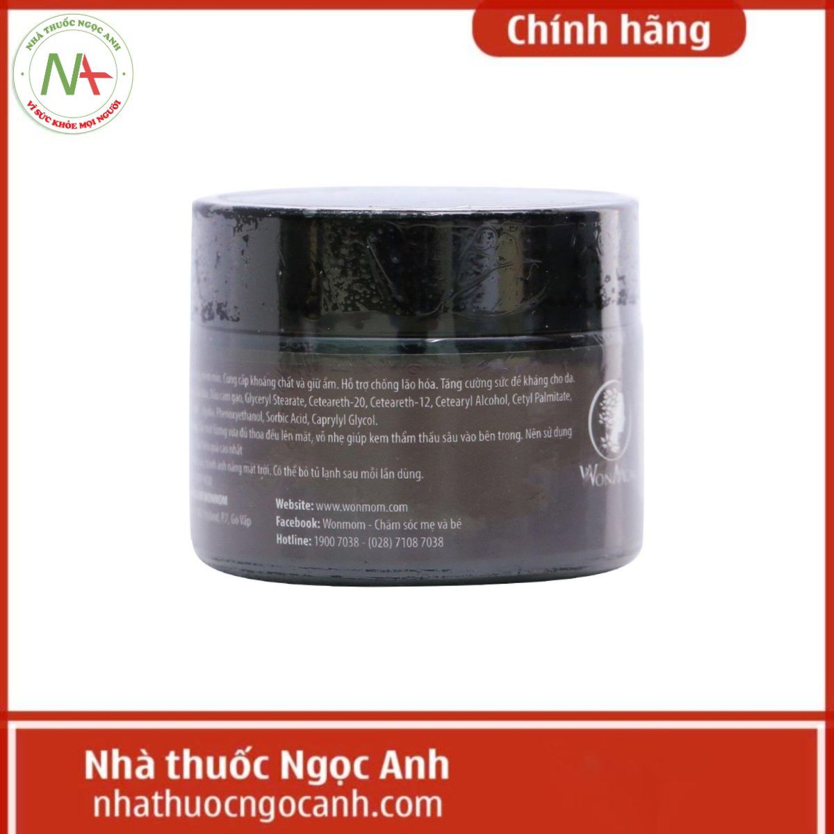 Kem nghệ tươi Wonmom 50g