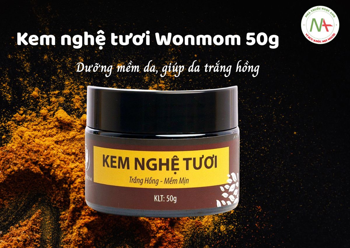 Kem nghệ tươi Wonmom 50g