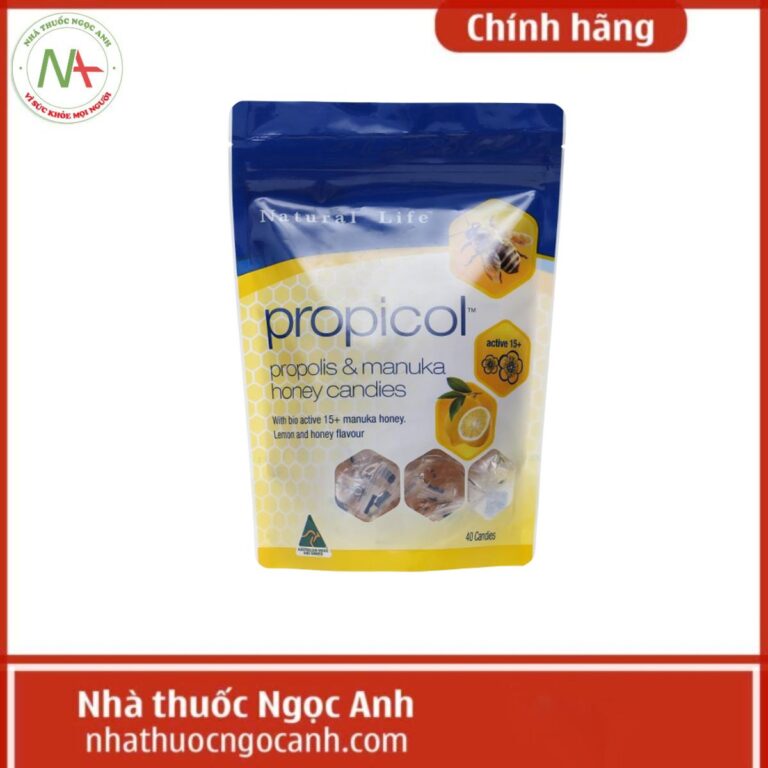 Kẹo Natural Life Propicol Propolis & Manuka Honey