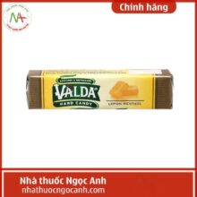 Kẹo ngậm Valda vị chanh bạc hà