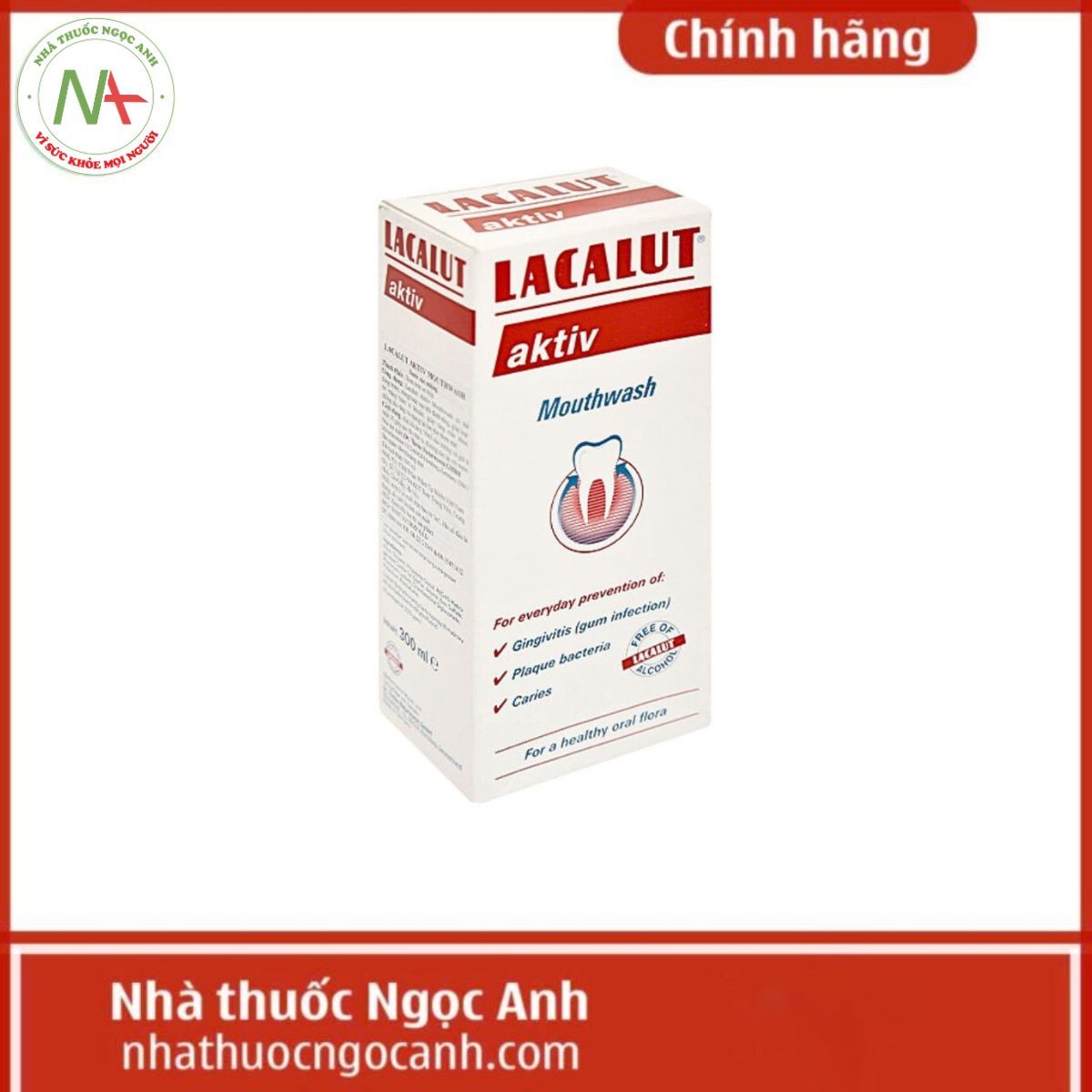 Lacalut Aktiv Mouthwash 300ml