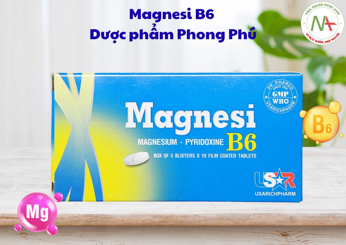 Magnesi B6 Dược phẩm Phong Phú