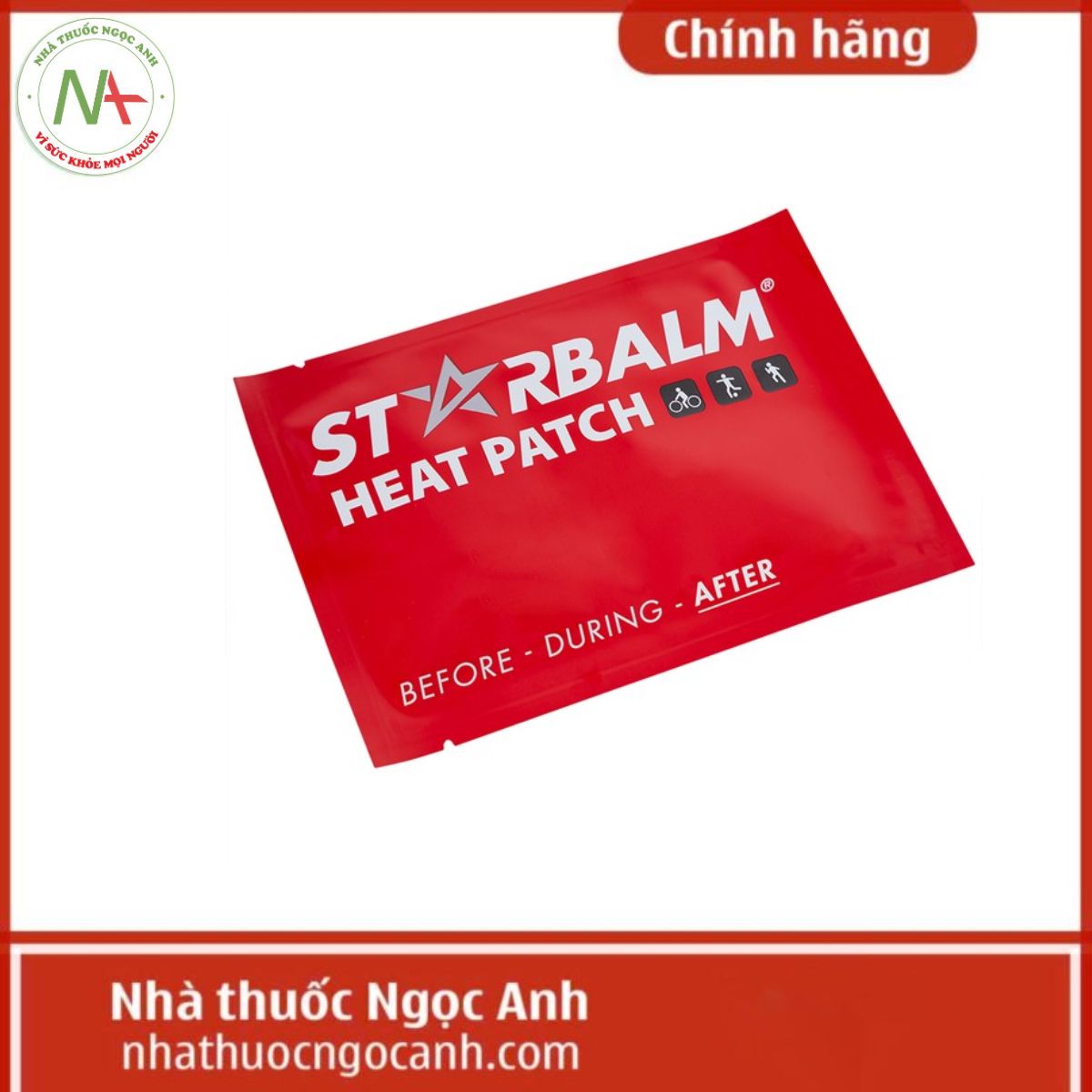 Miếng dán nhiệt Starbalm Aqua Gel Warm Plaster Heat Patches