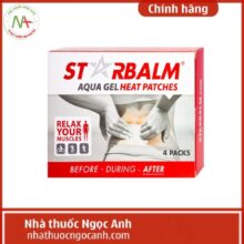 Miếng dán nhiệt Starbalm Aqua Gel Warm Plaster Heat Patches