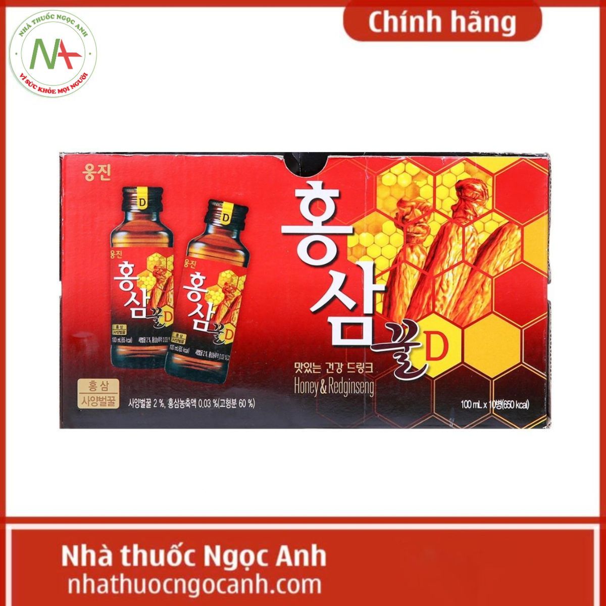 Nước hồng sâm mật ong D Woongjin