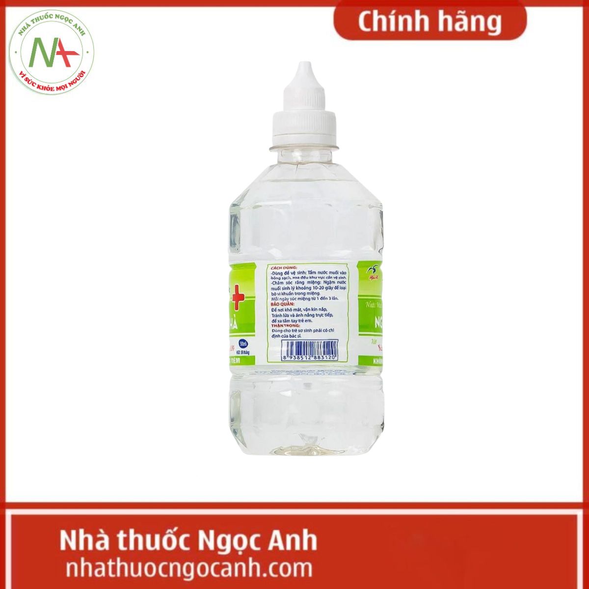 Nước muối Ngân Hà 500ml
