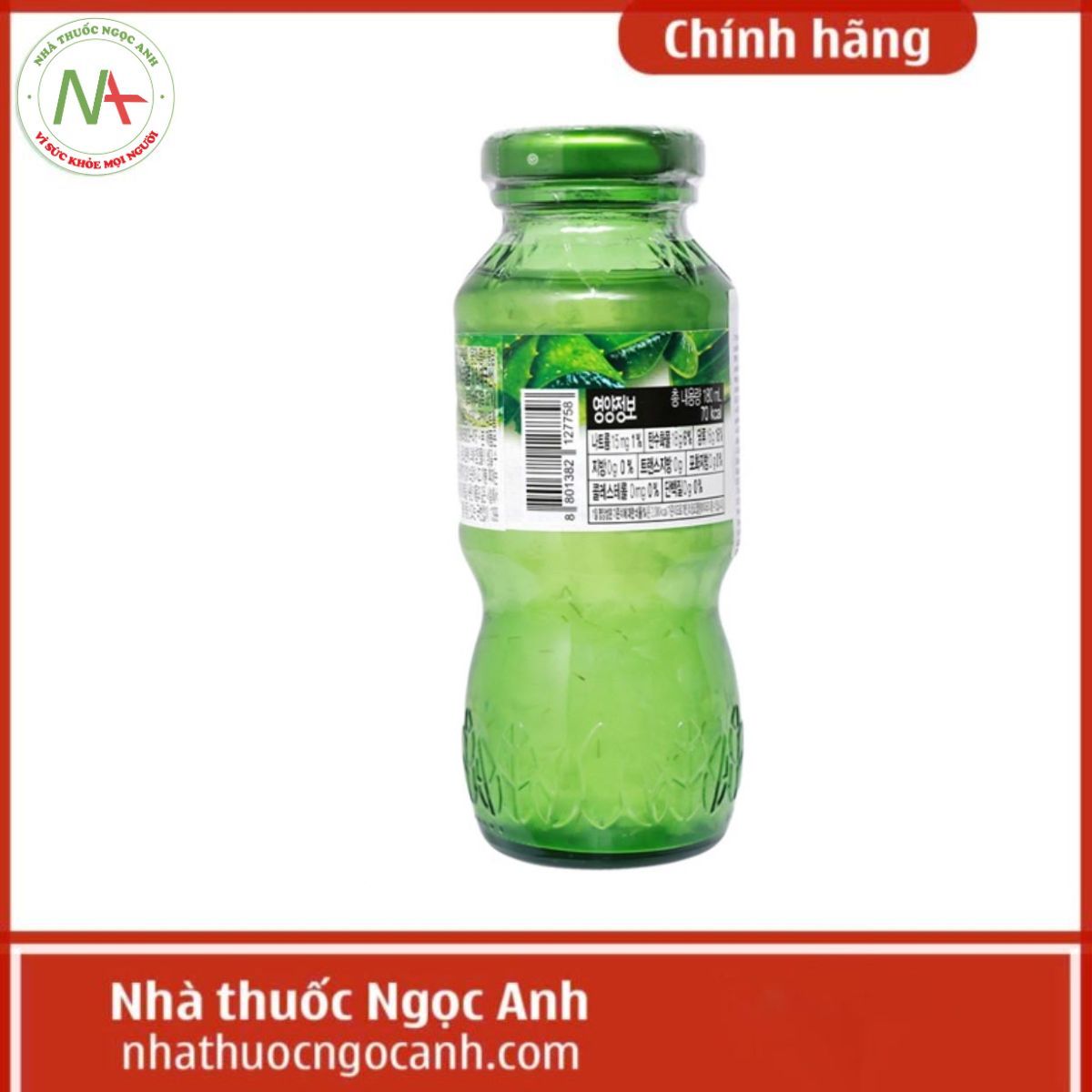 Nước nha đam Zaiyeonun Aloe 41% 180ml