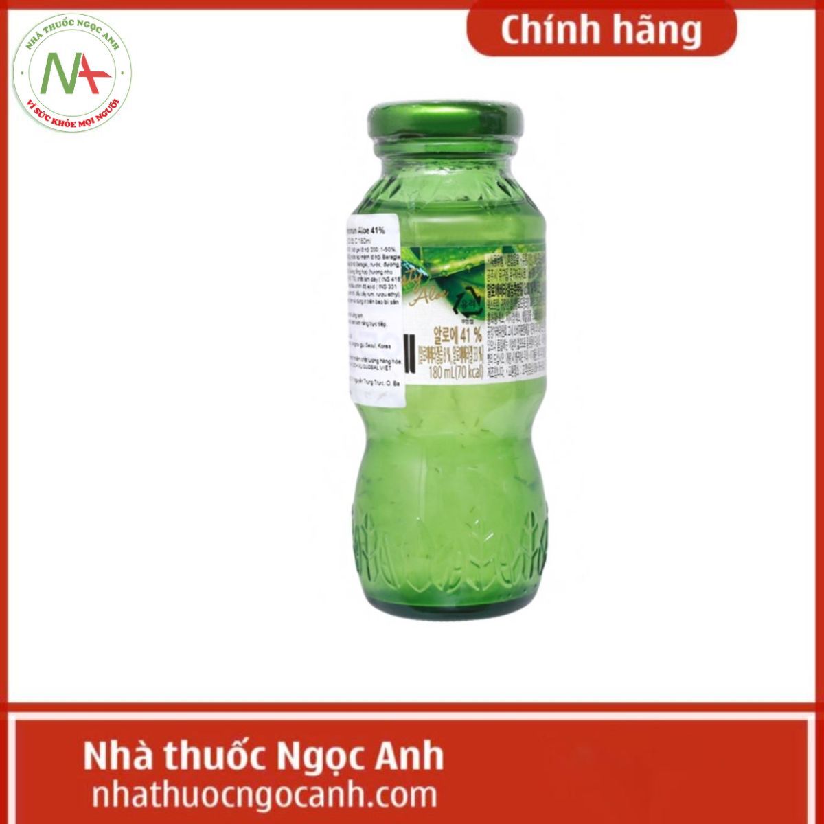 Nước nha đam Zaiyeonun Aloe 41% 180ml