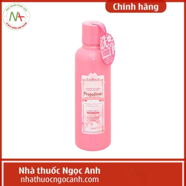 Nước súc miệng Propolinse Sakura 600ml
