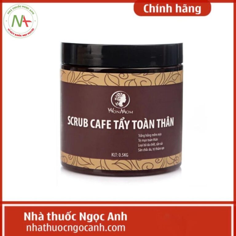 Scrub Cà Phê Tẩy Toàn Thân Wonmom 500g