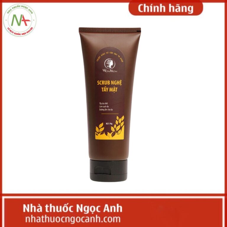 Scrub Nghệ Tẩy Mặt Wonmom (3)