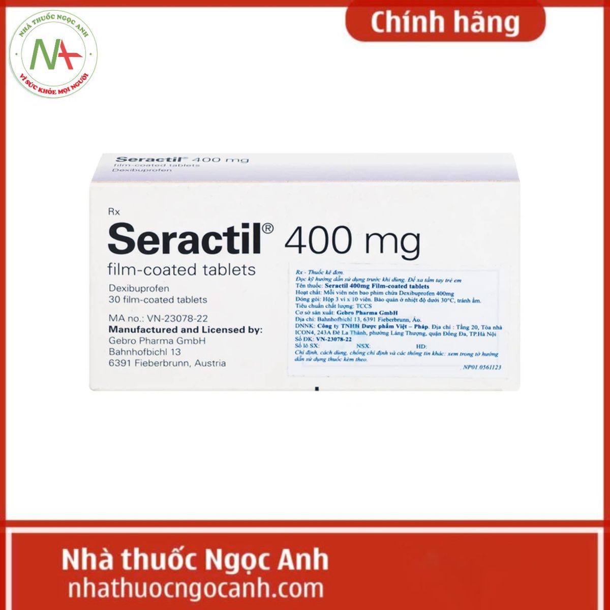 Seractil 400mg