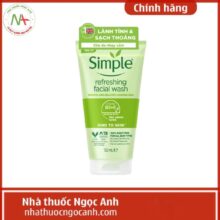 Sữa Rửa Mặt Simple Refreshing Facial Wash 150ml