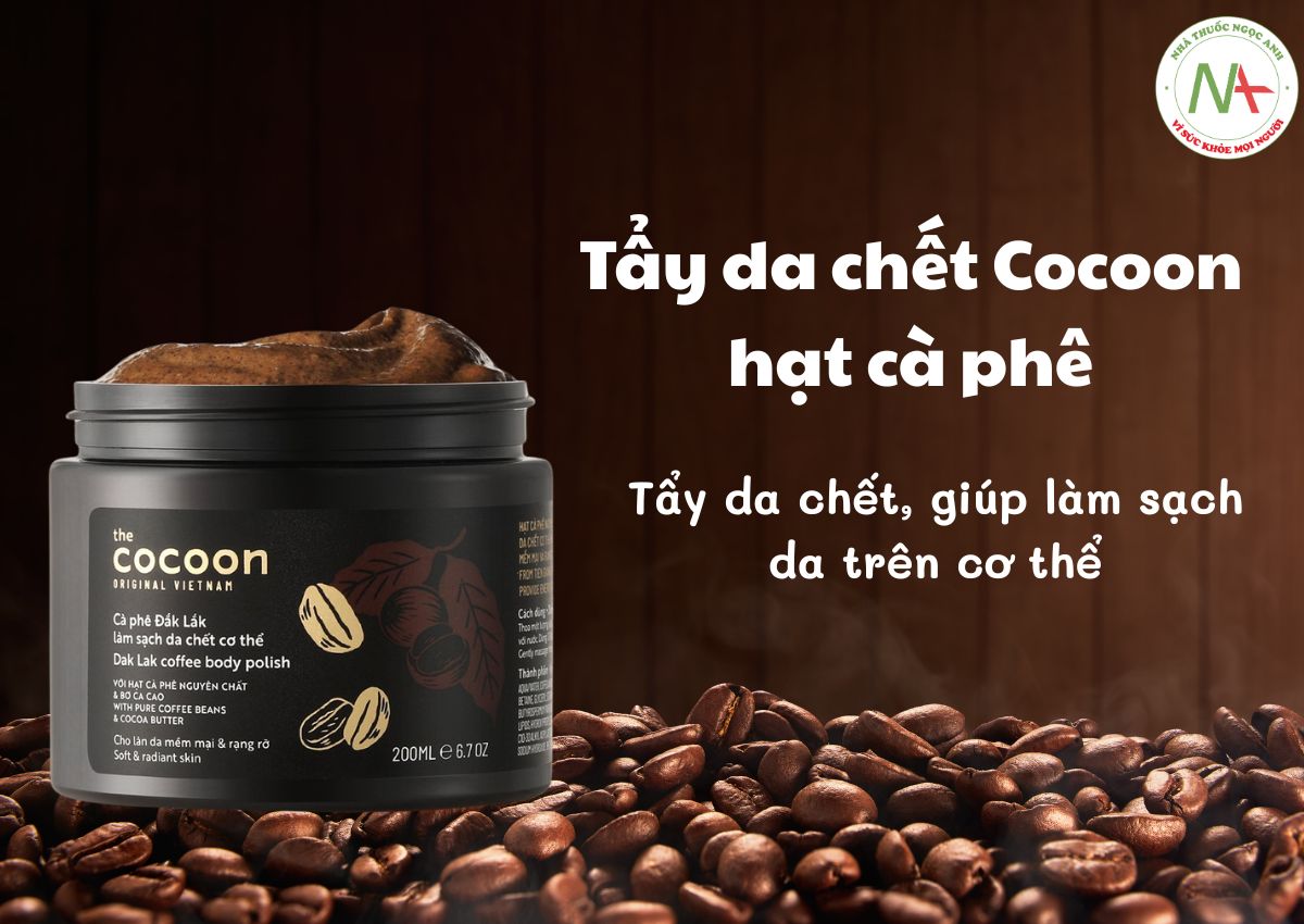 Tẩy da chết Cocoon hạt cà phê