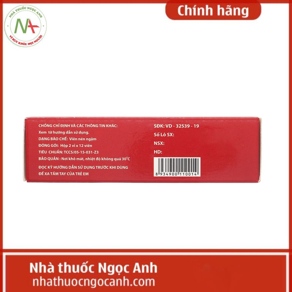 Thuốc ho Bổ Phế TW3
