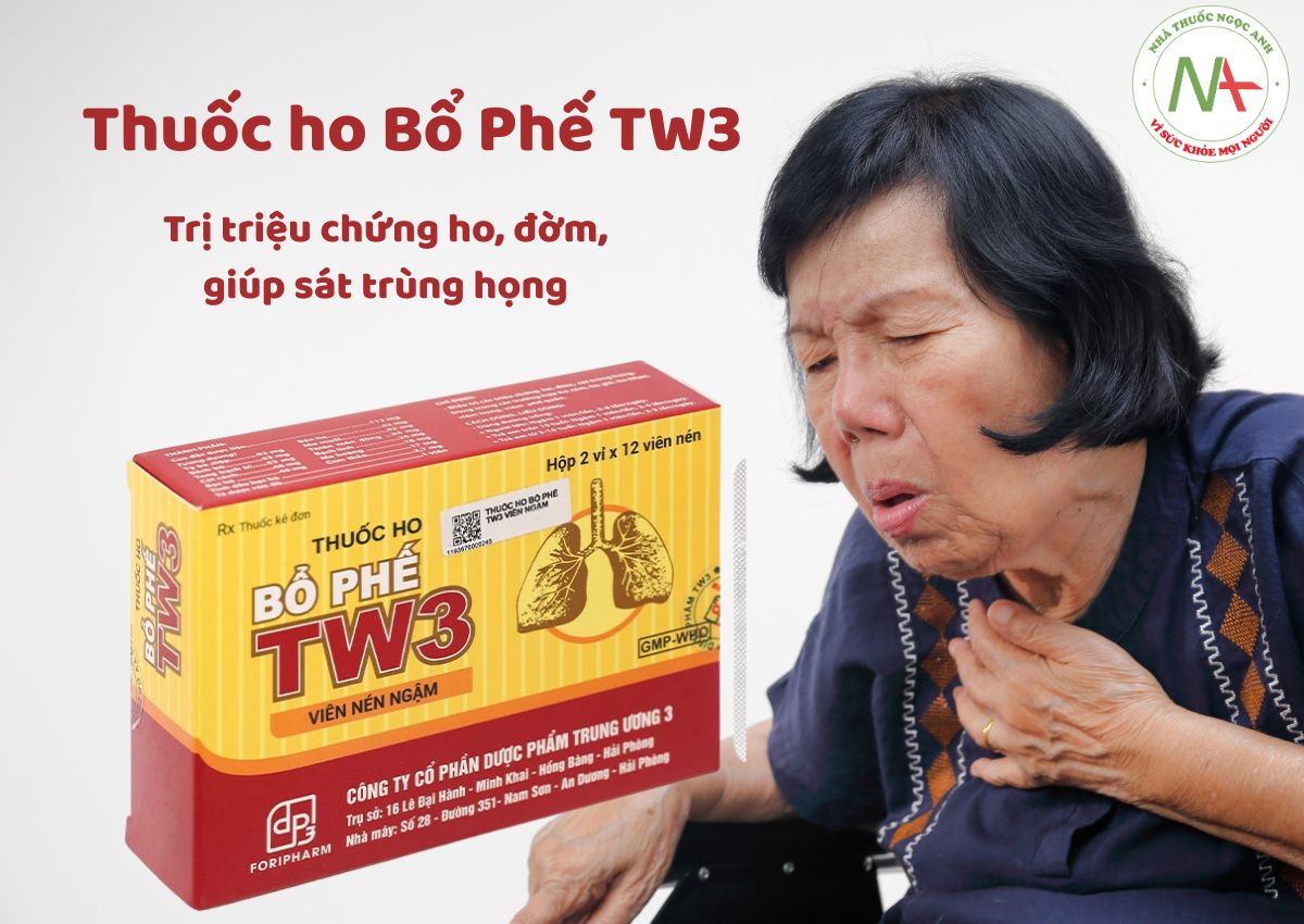 Thuốc ho Bổ Phế TW3 