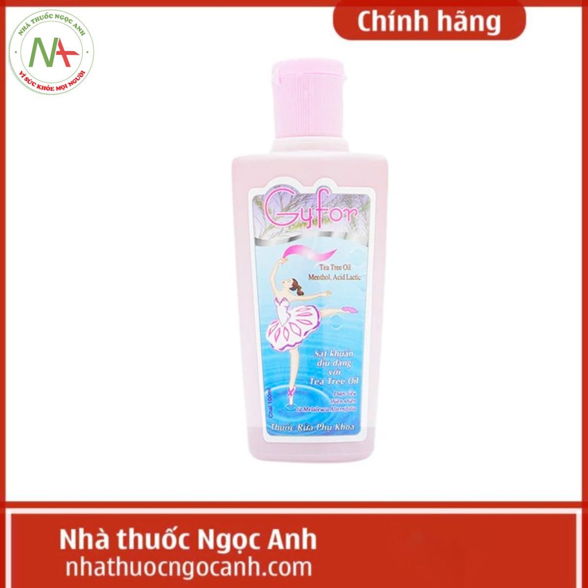 Thuốc rửa phụ khoa Gyfor 100ml
