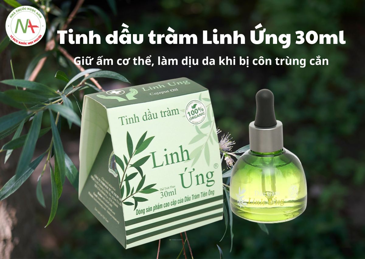 Tinh dầu tràm Linh Ứng 30ml