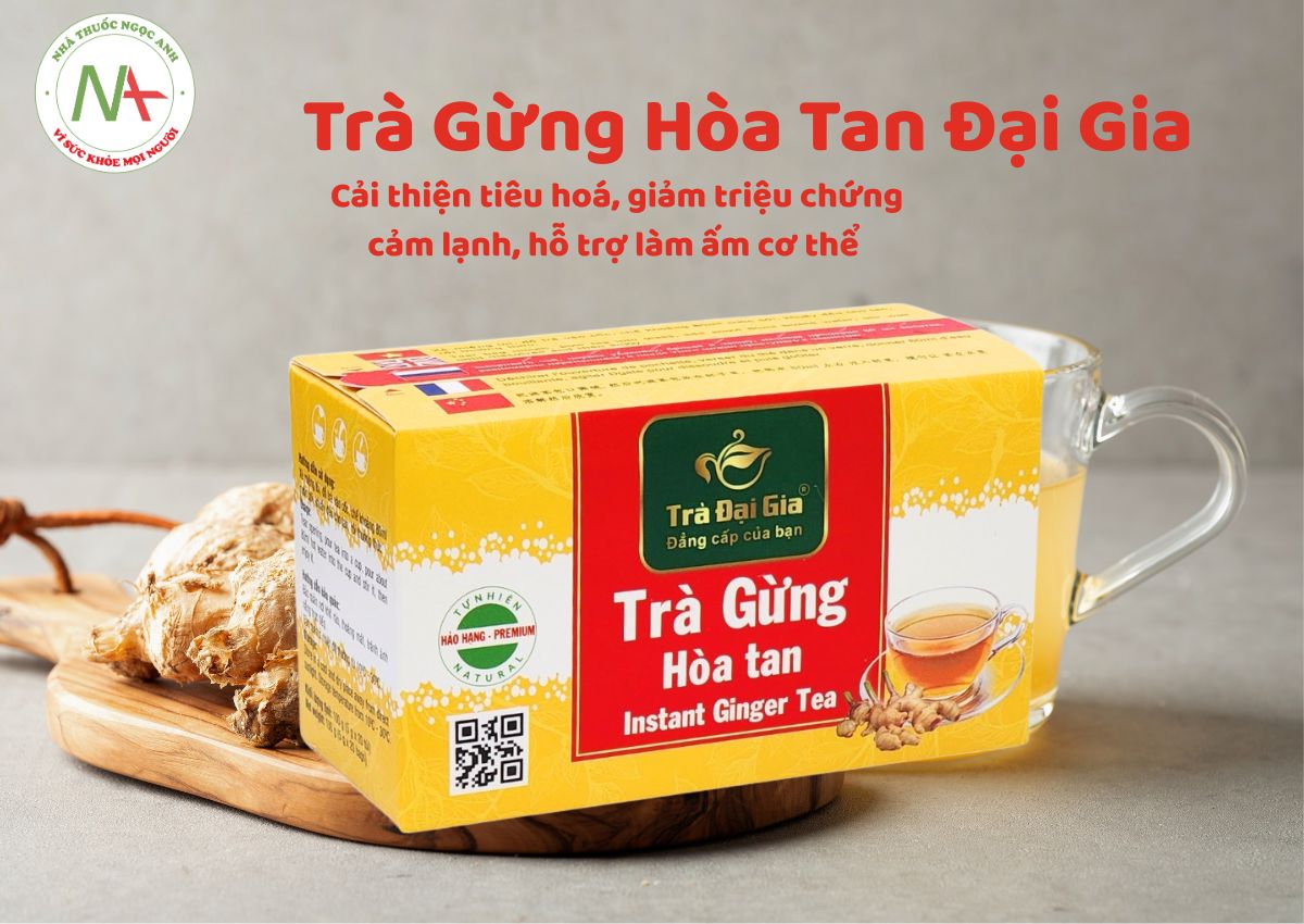 Trà Gừng Hòa Tan Đại Gia