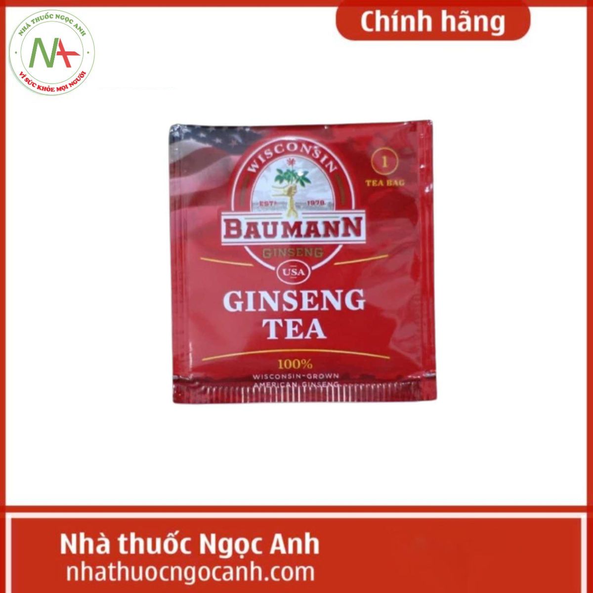 Trà Sâm Baumann Ginseng Tea