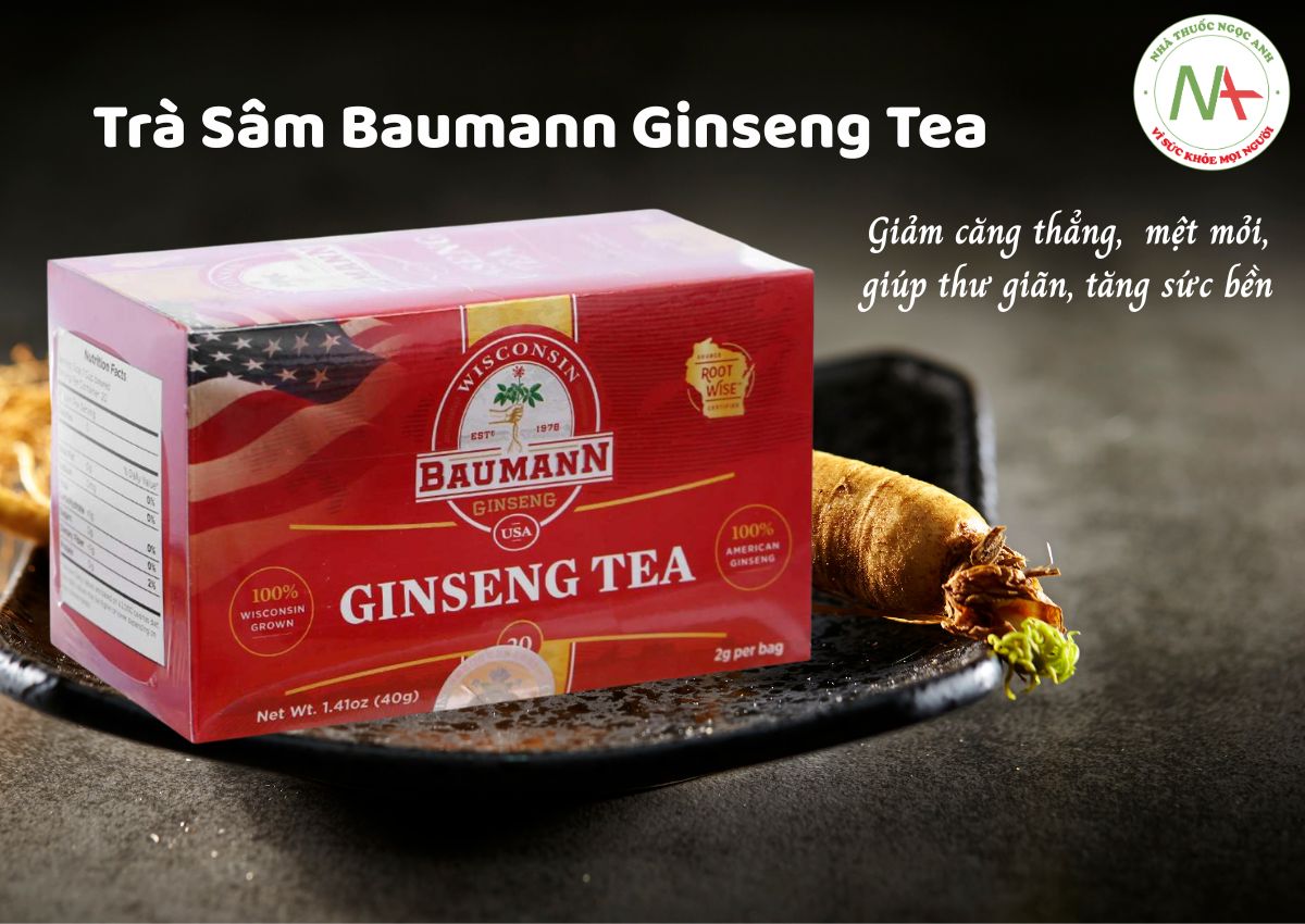 Trà Sâm Baumann Ginseng Tea
