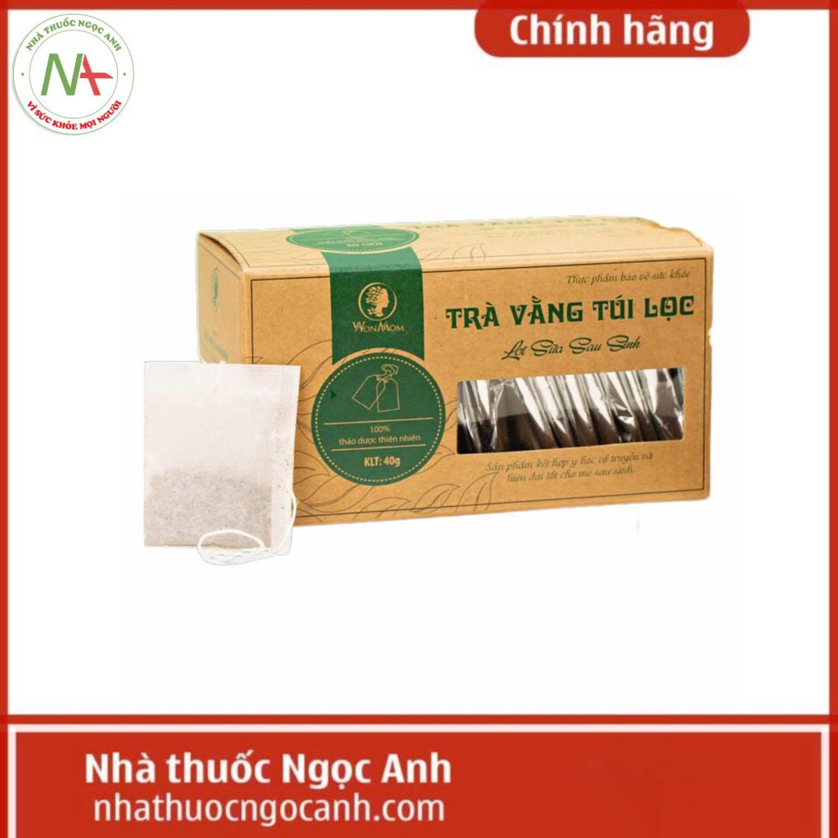 Trà Vằng Túi Lọc Wonmom