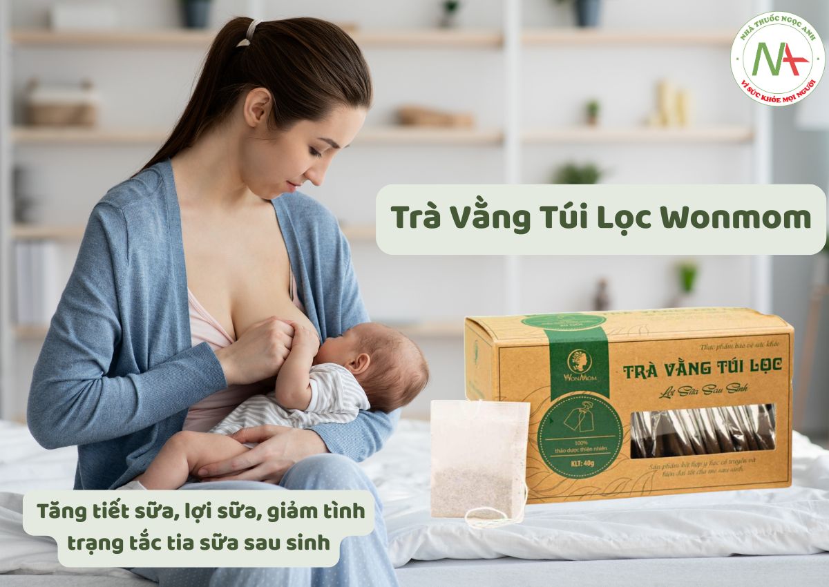 Trà Vằng Túi Lọc Wonmom