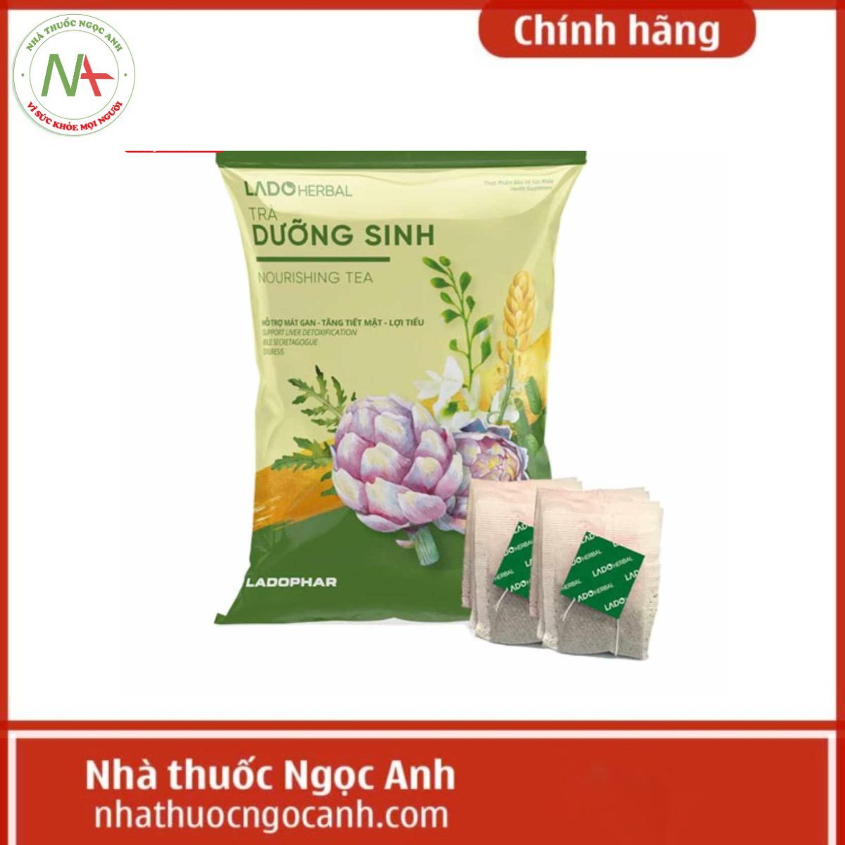 Trà dưỡng sinh Lado Herbal