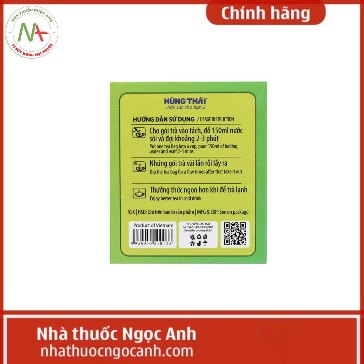 Trà xanh Hùng Thái