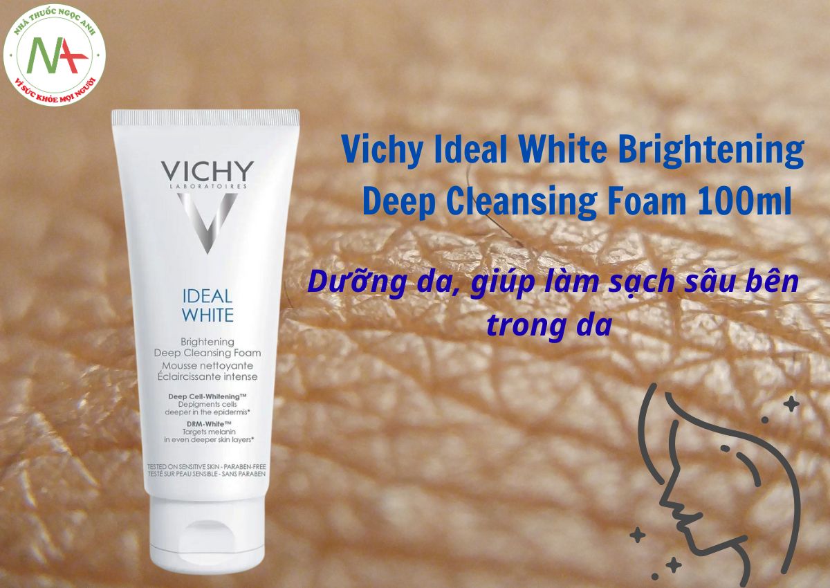 Vichy Ideal White Brightening Deep Cleansing Foam 100ml