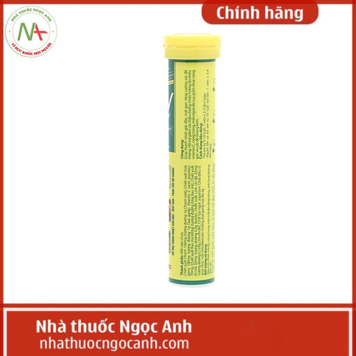 Viên sủi Thanh Nhiệt Livecool